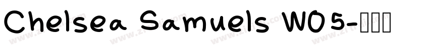 Chelsea Samuels W05字体转换